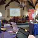 31-391 Wigston History and Heritage Show in action at Cross Street Methodist Church 2017