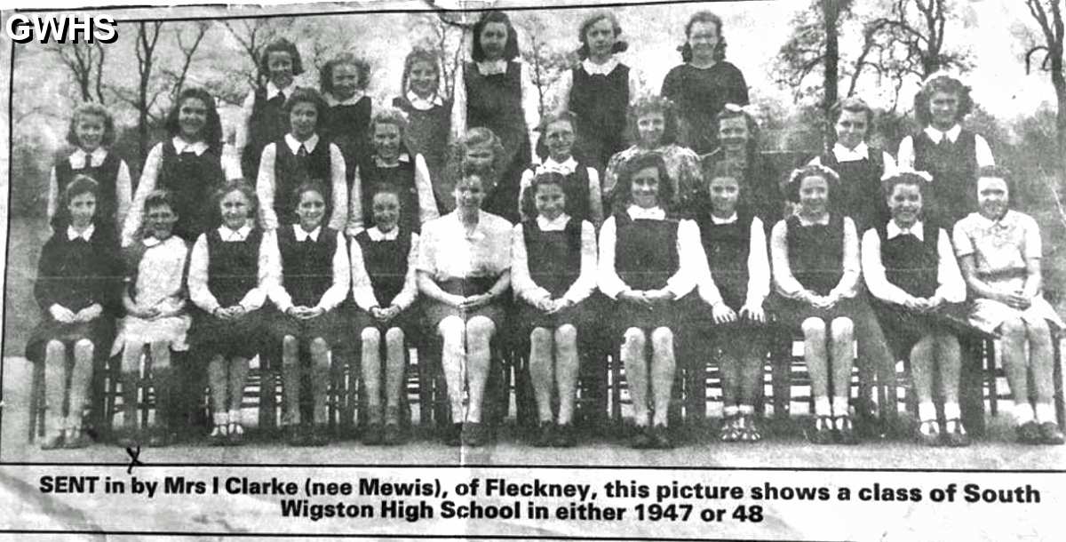 31-369 South Wigston girls high school 1947-8