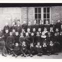 7-28 Mr Bates and his class from South Wigston School c 1900