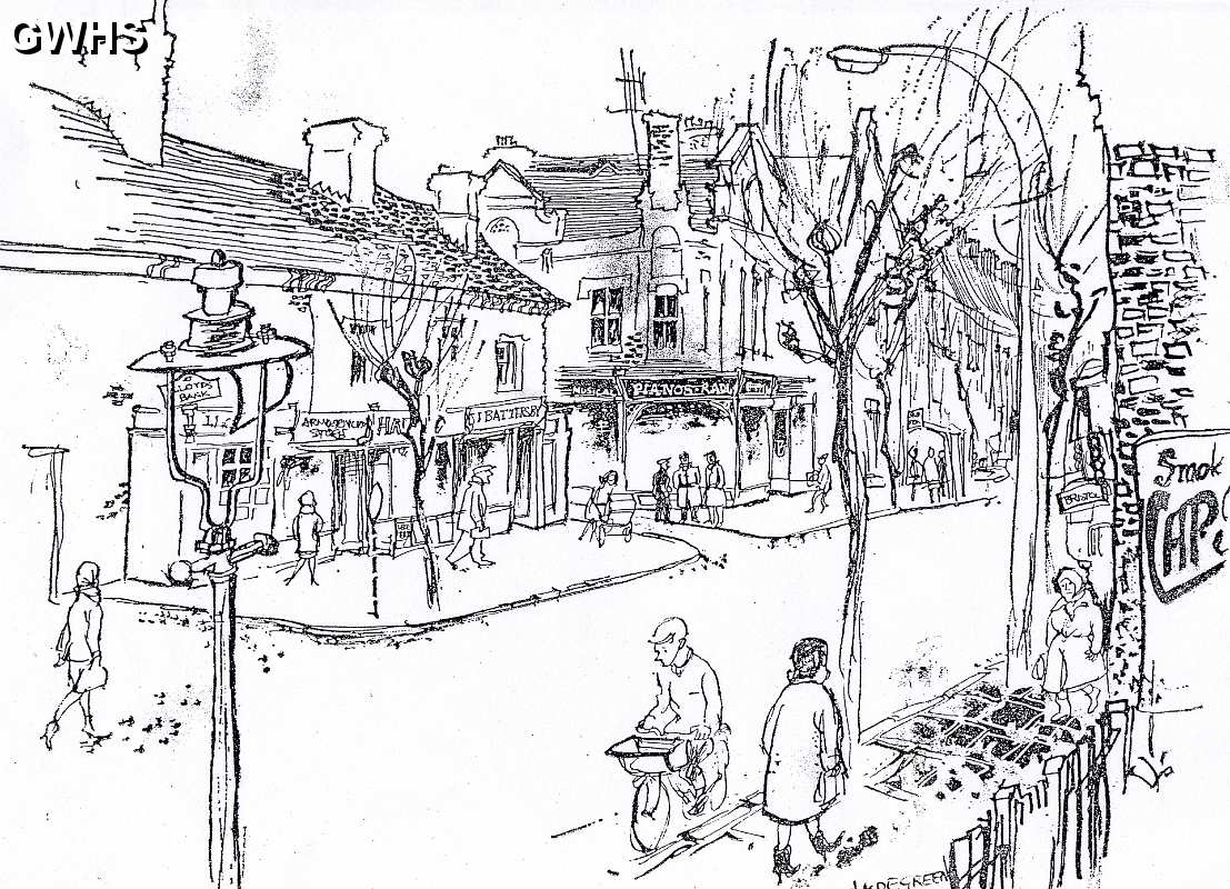 29-683 Charley Moore's corner Blaby Road South Wigston by Donald E Green