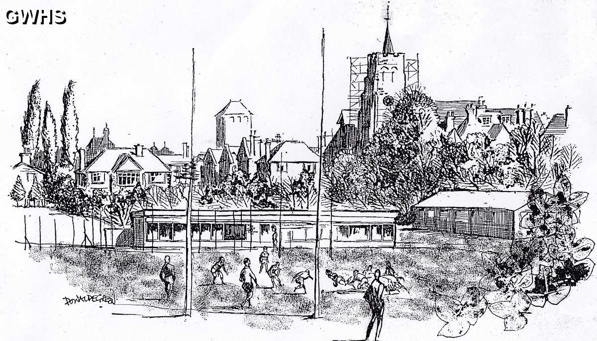 29-712 South Wigston from the Playing Fieds by Donald E Green
