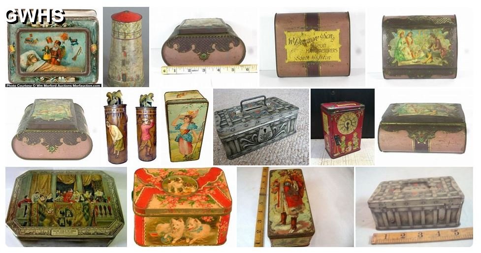 35-677 Dunmore Biscuit Tins