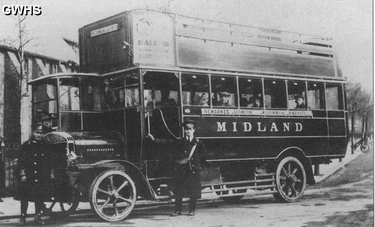 22-121 Midland Red Omnibus circa 1925