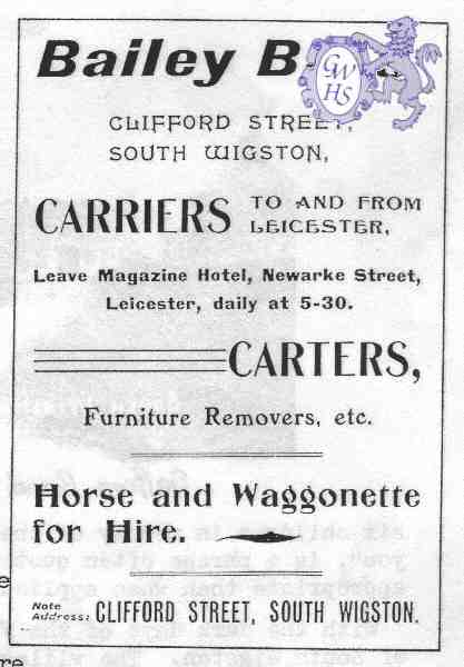 20-001 Bailey Broa South Wigston Advert