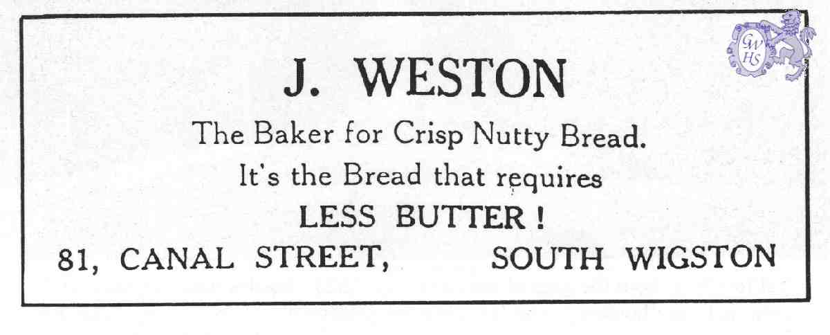 20-107 J Weston 81 Canal Street South Wigston