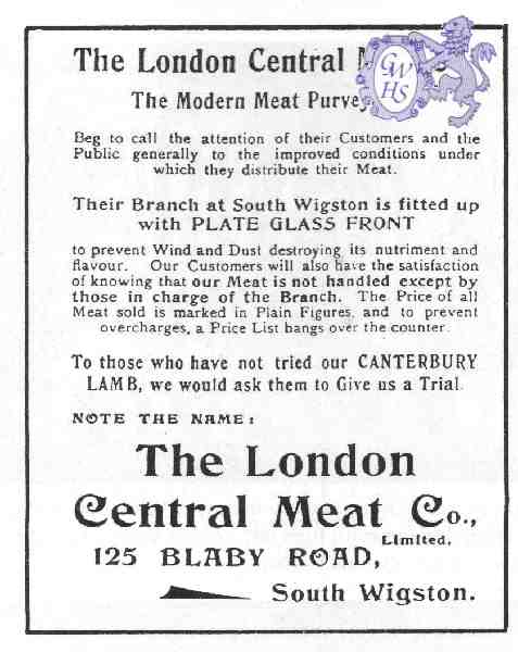 20-119 The London Central Meat Co 125 Blaby Road South Wigston
