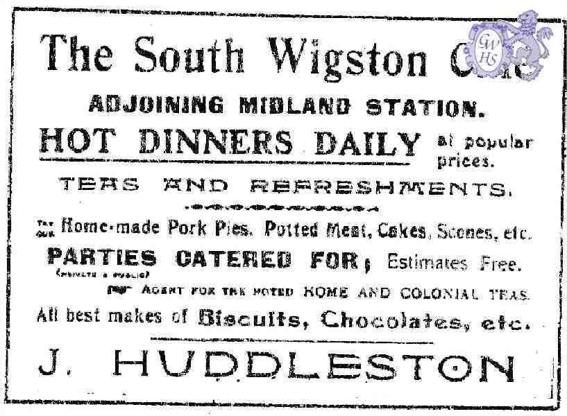 20-165 J Huddleston South Wigston Cafe South Wigston