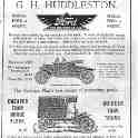 20-005 G H Huddleston Blaby Road South Wigston Advert