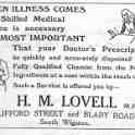 20-031 H M Lovell Clifford Street South Wigston Advert