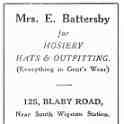 20-112 Mrs E Battersby 125 Blaby Road South Wigston