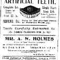 20-148 A W Holmes Artificial Teeth Clifford Street South Wigston