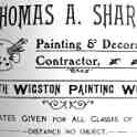 30-953 Thomas A Sharp advert South Wigston