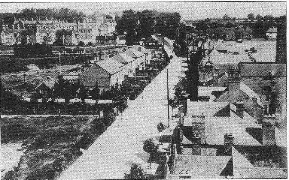 22-169 Saffron Lane 1930 taken from the tower of St Thomas' Church 