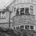 22-179 German bomb fell in front garden of house on Saffron Road South Wigston 1941