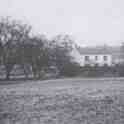 32-427 Upper Farm House Spa Lane Wigston Magna from the rear of the property c 1950