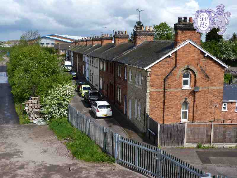 19-404 Front view of Midland Cottages taken from Station Road Wigston Magna 2012