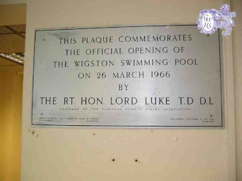23-865 Swimming Baths Station Road Wigston Magna just prior to demolition April 2014