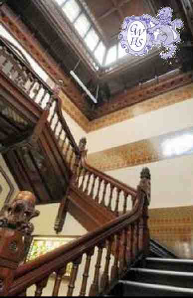 30-926 Staircase inside Busloe House Station Road Wigston Magna