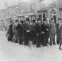 23-022 Civic Dignitaries on Parade near Clarkes Road outside the Council Offices on Station Road Wigston Magna 1930 23-022 Civic Dignitaries on Parade near Clarkes Road outside the Council Offices on Station Road Wigston Magna 1930