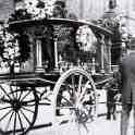 9-99 Funeral of Mrs Franklin circa 1925, Herse stands outside the Railway Hotel Station Road Wigston 9-99 Funeral of Mrs Franklin circa 1925, Herse stands outside the Railway Hotel Station Road Wigston