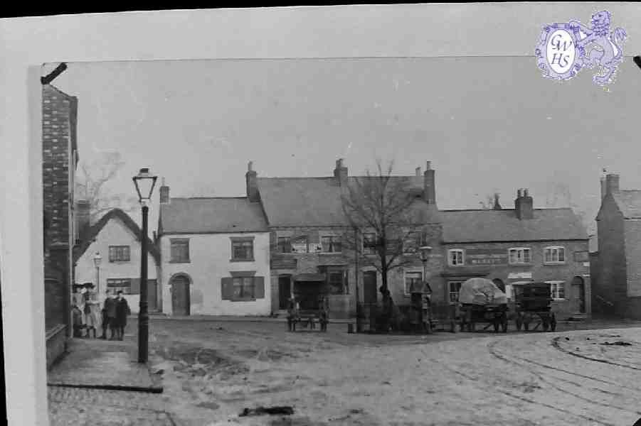 23-632 The Bank Wigston Magna from Bell Street circa 1915