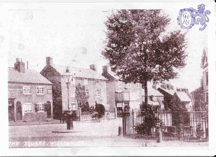 30-317 The Bank Wigston Magna c 1905
