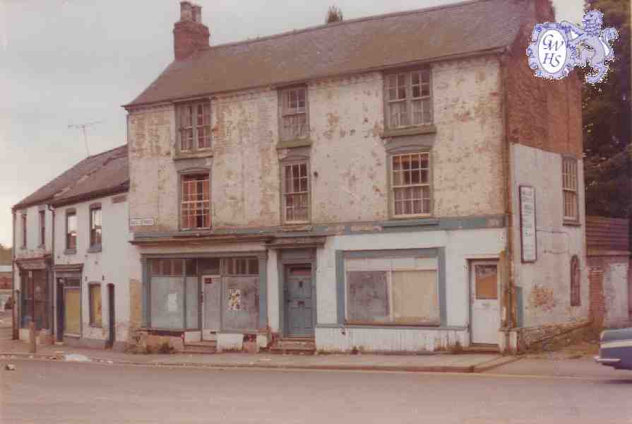 8-80 Buildings awaiting demolition on The Bank - Bull Head Street Wigston Magna
