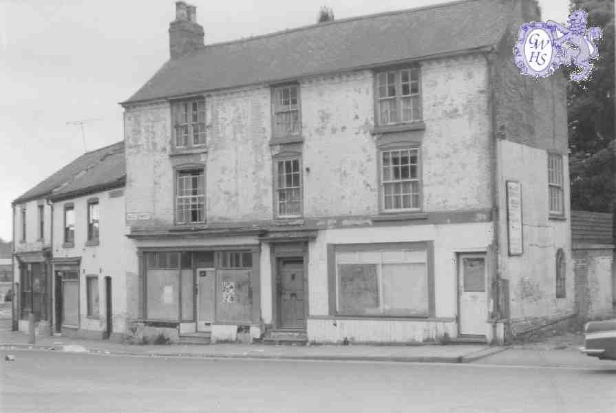8-80b Buildings awaiting demolition on The Bank - Bull Head Street Wigston Magna