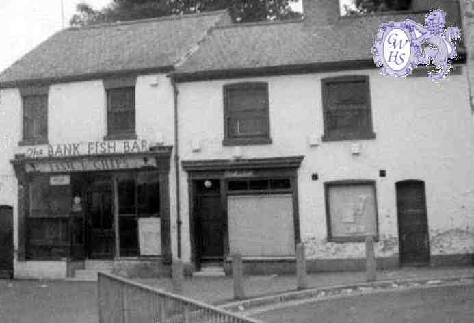 8-92a The Bank Fish Bar Bell Street Wigston Magna demolished circa 1983 copy