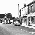 30-731 The Bank from Bell Street Wigston Magna mid 1960's