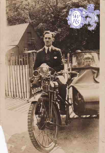 9-52 Motor Cycle & Side Car circa 1926