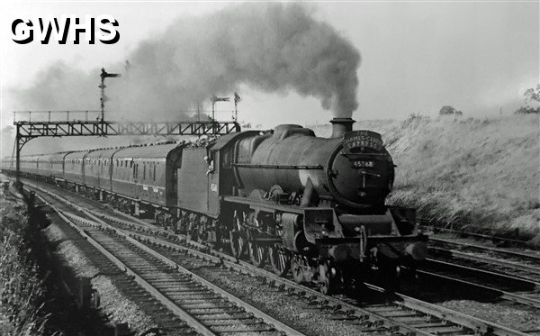 39-085 Jubilee 4-6-0 No 45568 Western Australia Wigston North Junction 1959