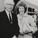 39-002 VIP's for opeing of Wigston Glan Parva Station 1986