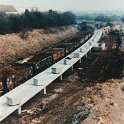 39-027 Building of Wigston Glan Parva Station 1985