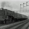 39-104 Wigston North Junction No 92111 on Wigston down sidings 1959