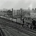 39-118 Stanier 8F No 48657 on the up line at Wigston South Junction 1959