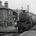 39-134 South Wigston station 1959 Fairburn 2-6-4T No 42062