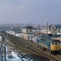39-216 South bound passing Wigston South signal box