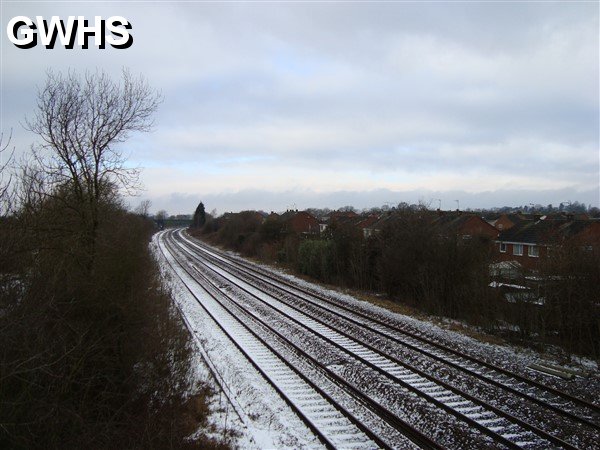 14-101 Taken from the Rally bridge Wigston Magna looking north Feb 2010