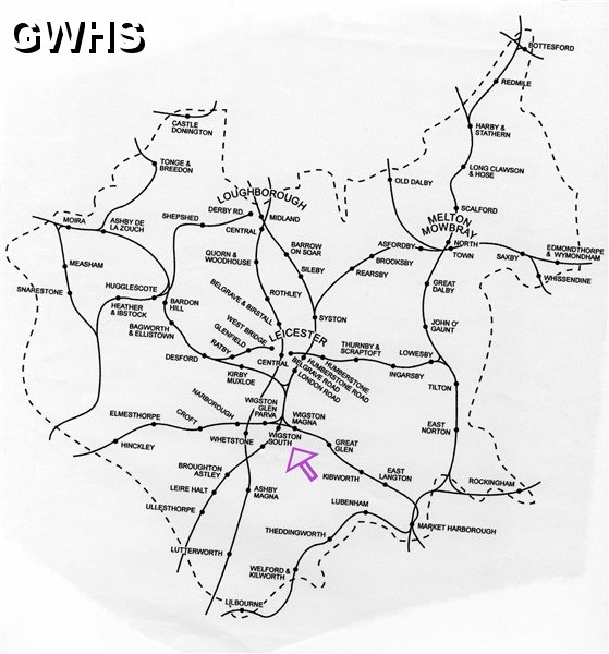 28-009 The Railways of Leicestershire at their zenith c.1900  (JDS Collection)