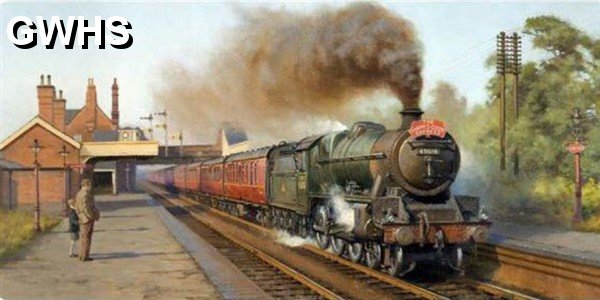 33-217 Main line train running through Wigston Magna Station