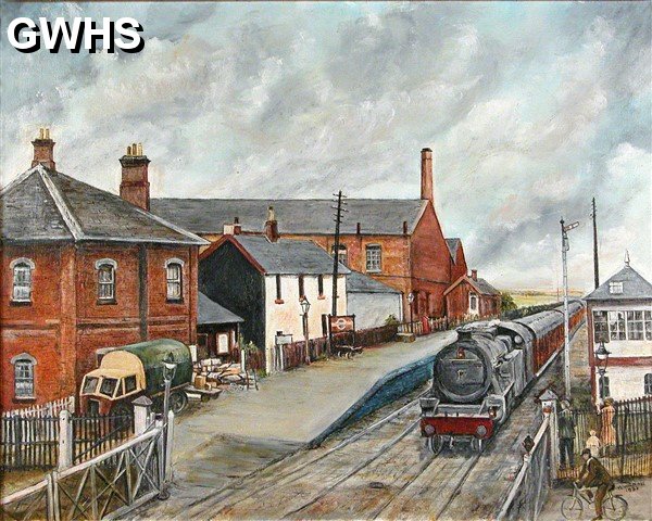 33-452 South Wigston Station painted by R Wignall 1982