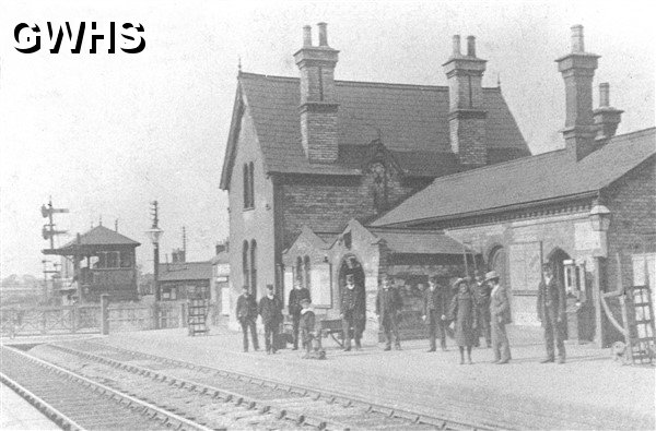 7-189a Railway Station Wigston Magna 1880