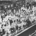 22-149 Sunday School outing circa 1934 Wigston Magna Station