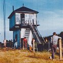 33-193 Kilby Bridge Signal Box being dismantled