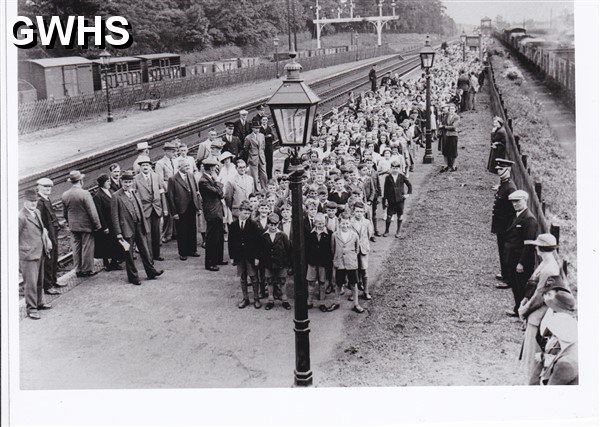 7-113 Wigston Magna Station Evacuee Rehearsal 1939