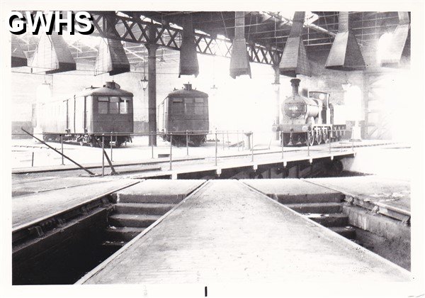 7-152 Inside Round House South Wigston 1934 engine Midland Class II built circa 1870