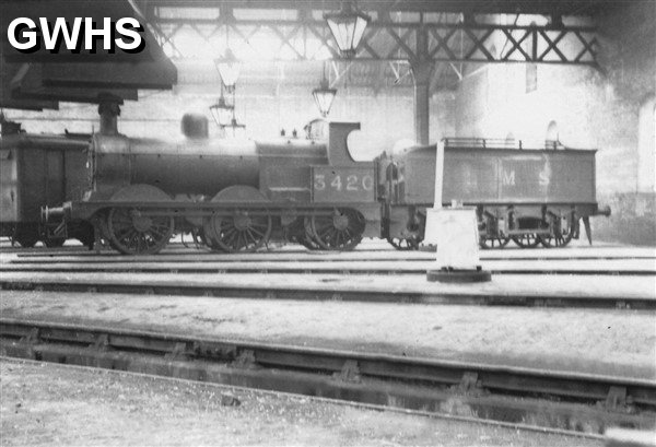 7-153a Inside Round House South Wigston 1934 engine Midland Class II built circa 1870