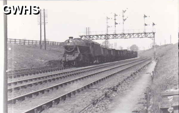 7-172 Wigston North junction. A southbound freight