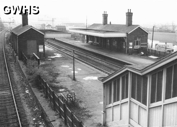 7-181a Wigston Magna Station 1965